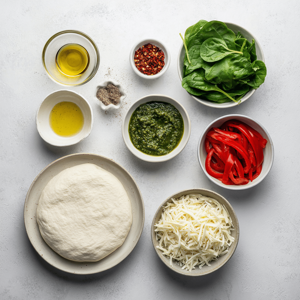 How to Make a Mouth-Watering Pepper, Pesto & Spinach Stromboli