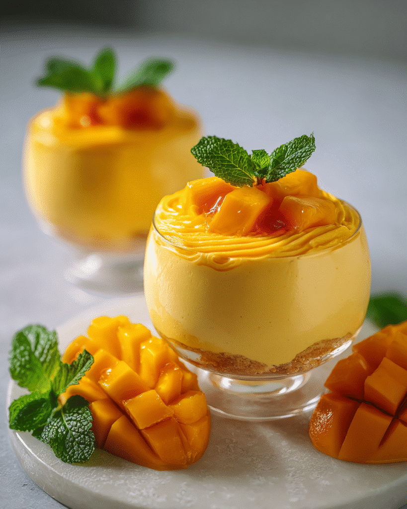 How to Make the Creamiest Mango Mousse in Minutes