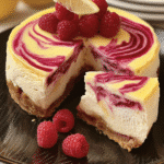 How to Make Lemon Raspberry Swirl Cheesecake Like a Pro