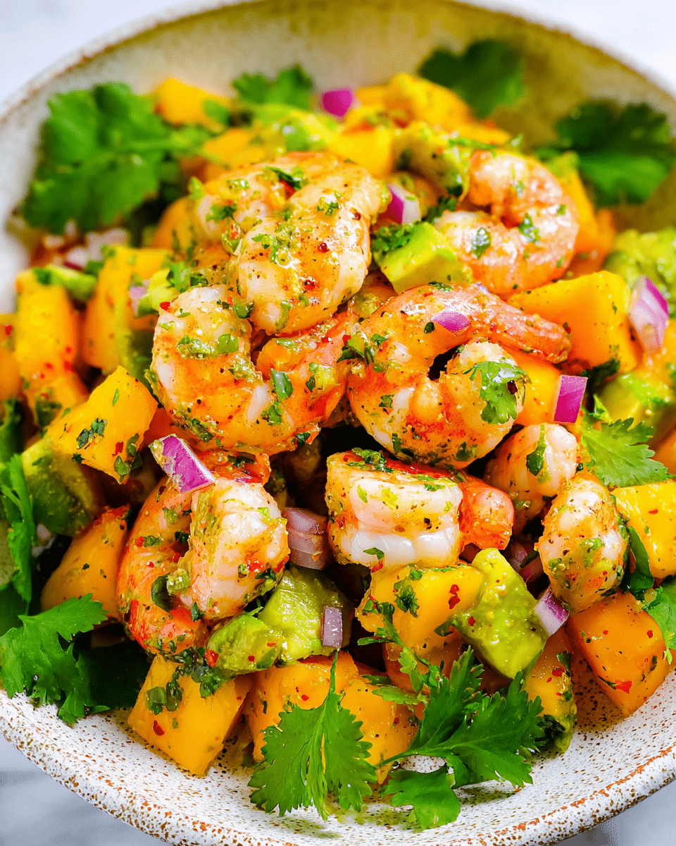 Mango Pineapple Shrimp Salad: A Tropical Taste Explosion