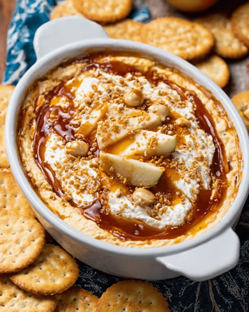 Caramel Apple Cheesecake Dip