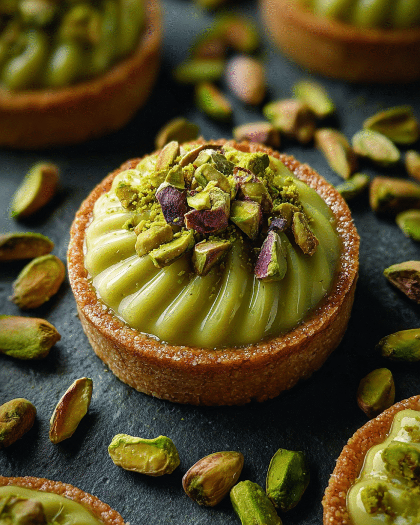 Mini Pistachio Tartlets
