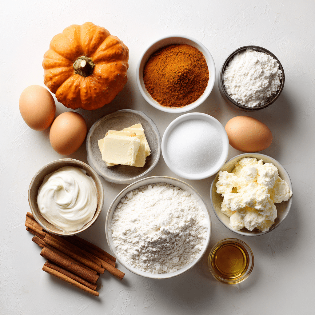 Pumpkin Honey Bun Cake