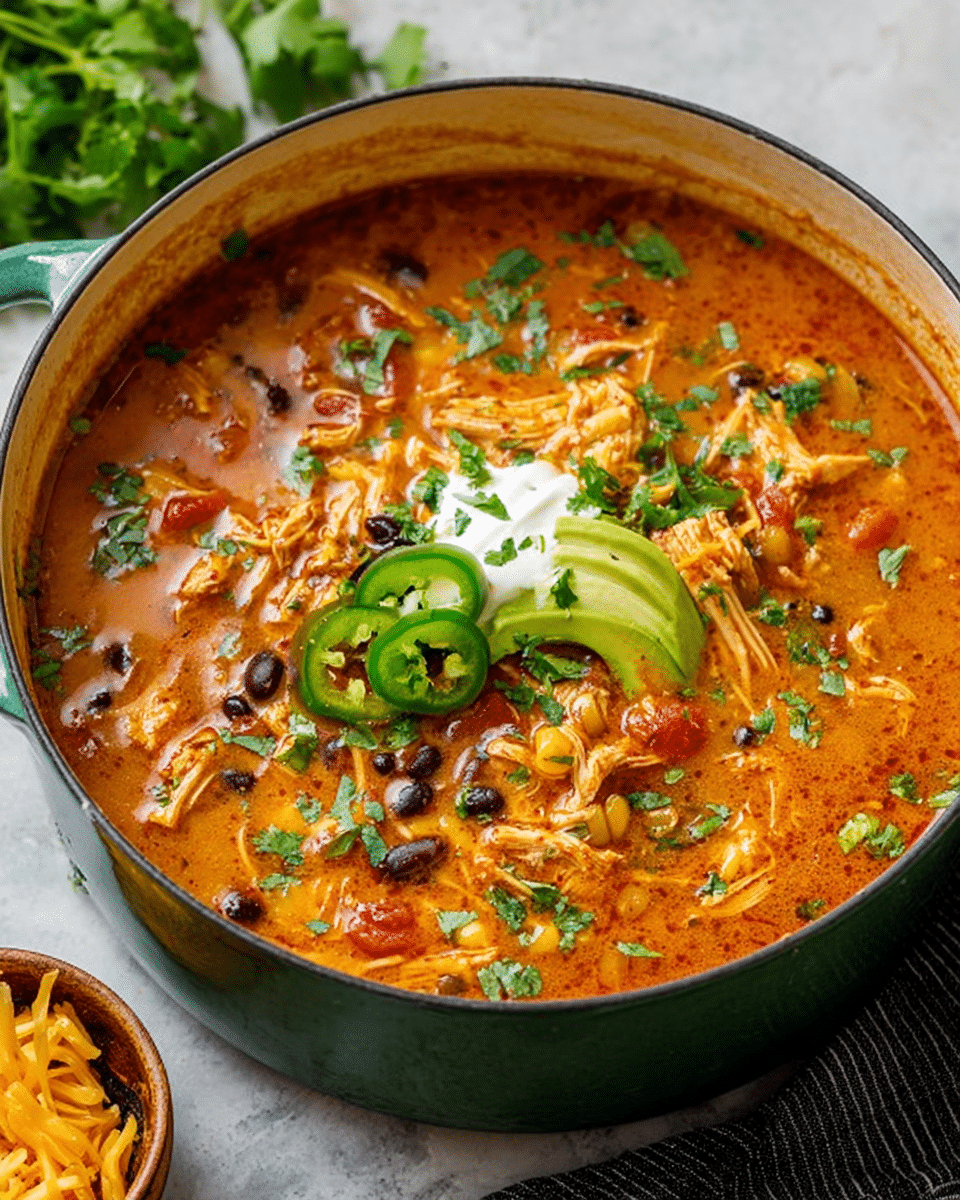 Chicken Enchilada Soup