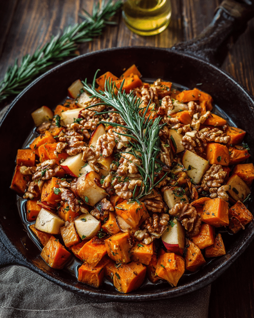 Sweet Potato & Apple Skillet