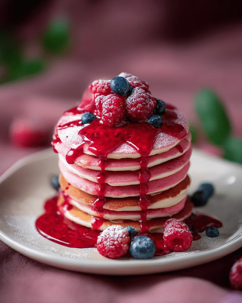 Pink Velvet Pancakes: The Sweetest Breakfast You'll Ever Make