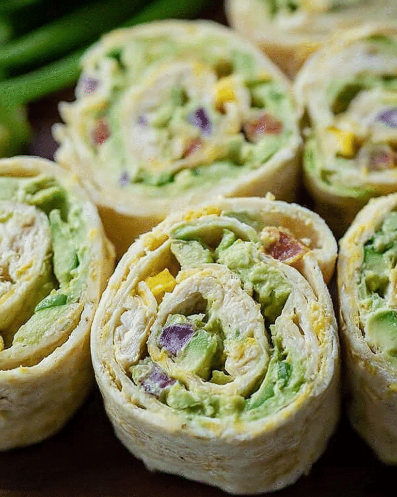 Chicken Avocado Salad Roll Ups: Your Ultimate Low-Carb Lunch!