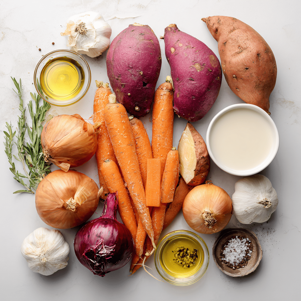 Creamy Carrot & Sweet Potato Soup: Cozy Comfort in a Bowl