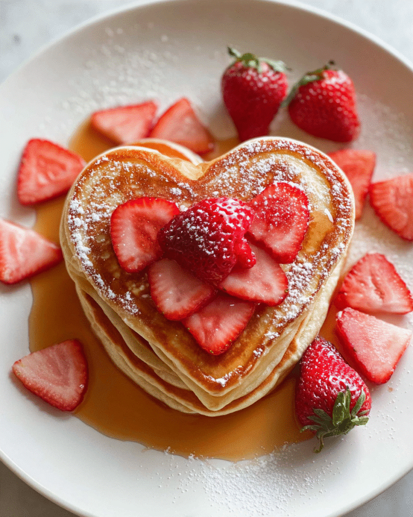 Heart-Shaped Strawberry Pancakes: 5 Romantic Brunch Ideas