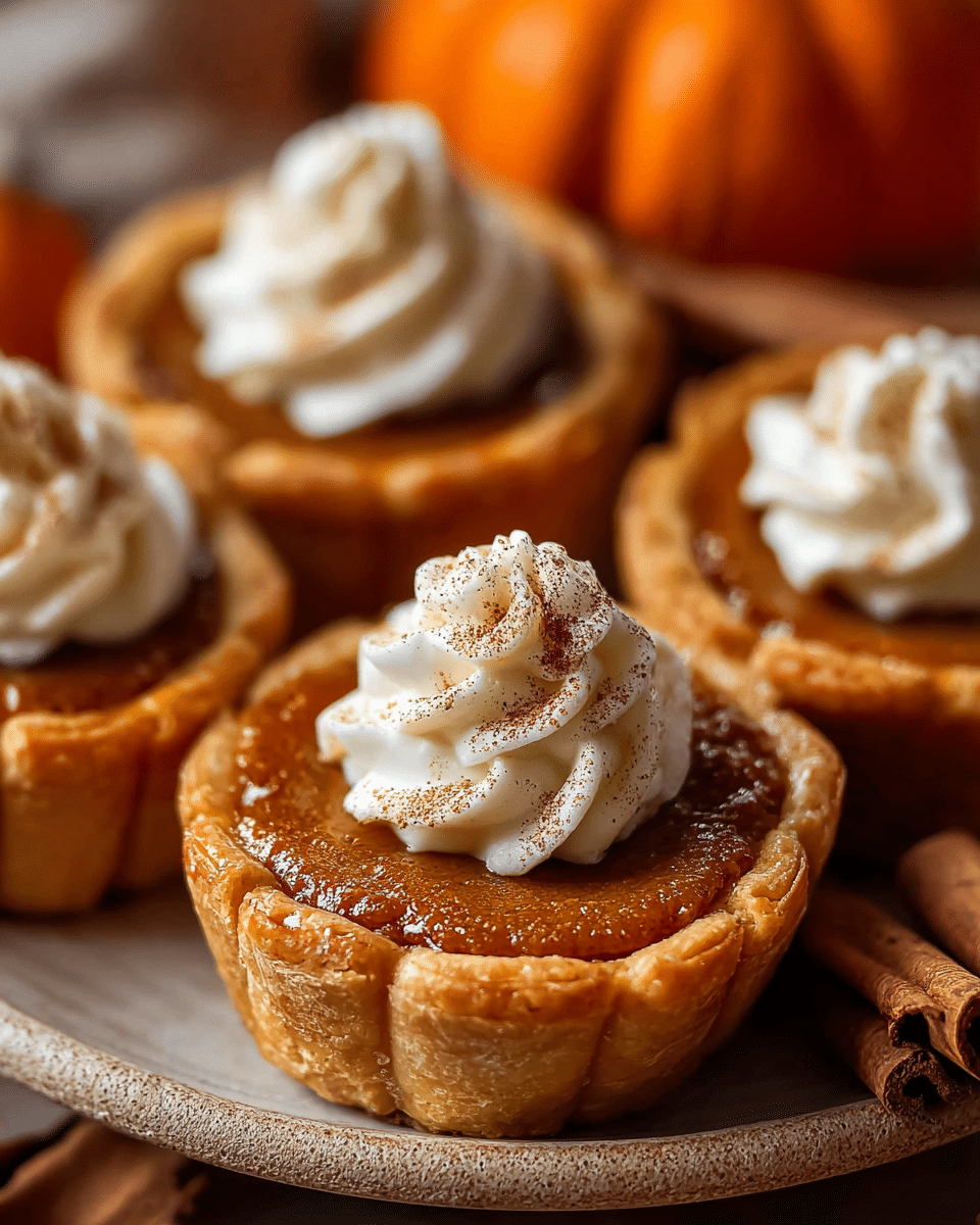 Mini Pumpkin Pies: 10 Irresistible Bite-Sized Delights
