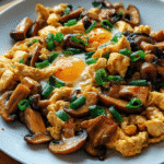 Shiitake Mushroom and Egg Stir-Fry: Quick Flavor Explosion!