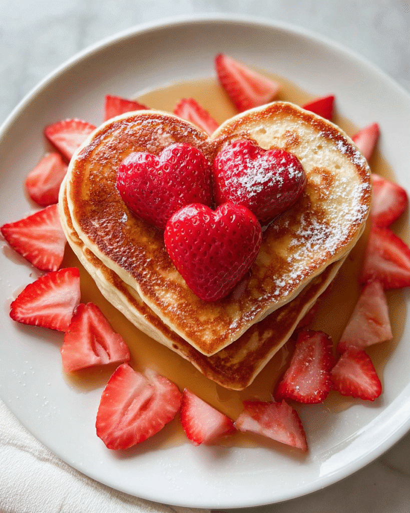 Heart-Shaped Strawberry Pancakes: 5 Romantic Brunch Ideas