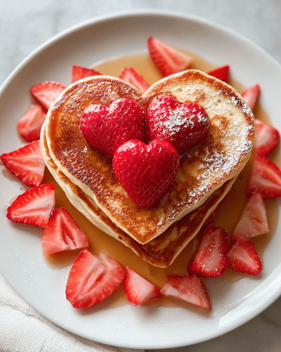 Heart-Shaped Strawberry Pancakes: 5 Romantic Brunch Ideas