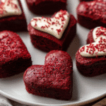 Heart-Shaped Red Velvet Brownies: Best Romantic Dessert Ever!