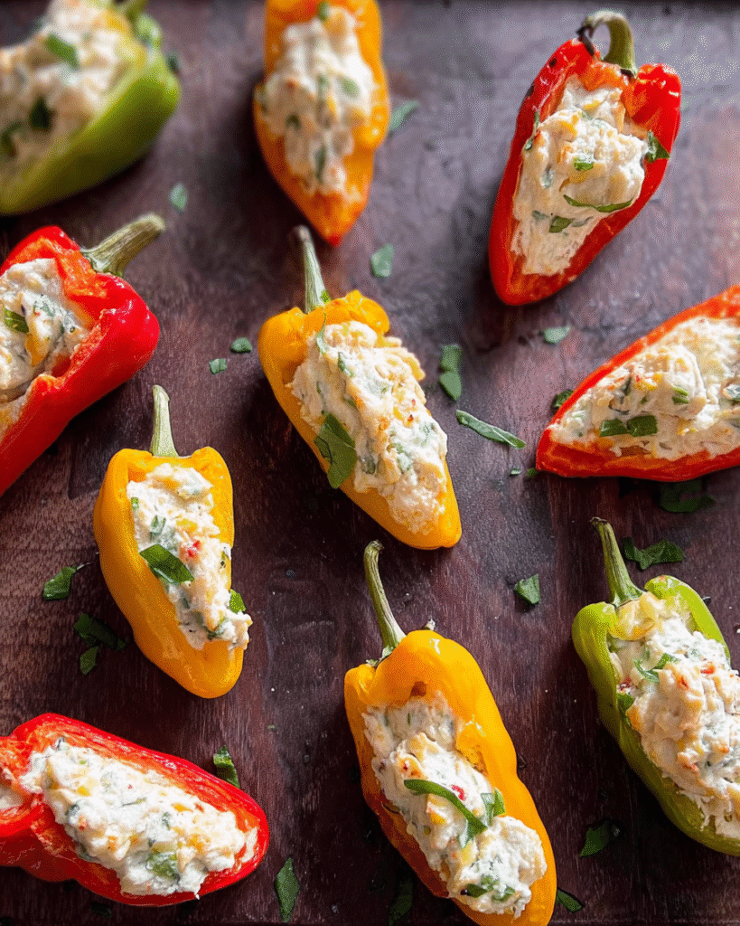 Cheese Stuffed Mini Peppers: 10 Mouthwatering Appetizer Recipes