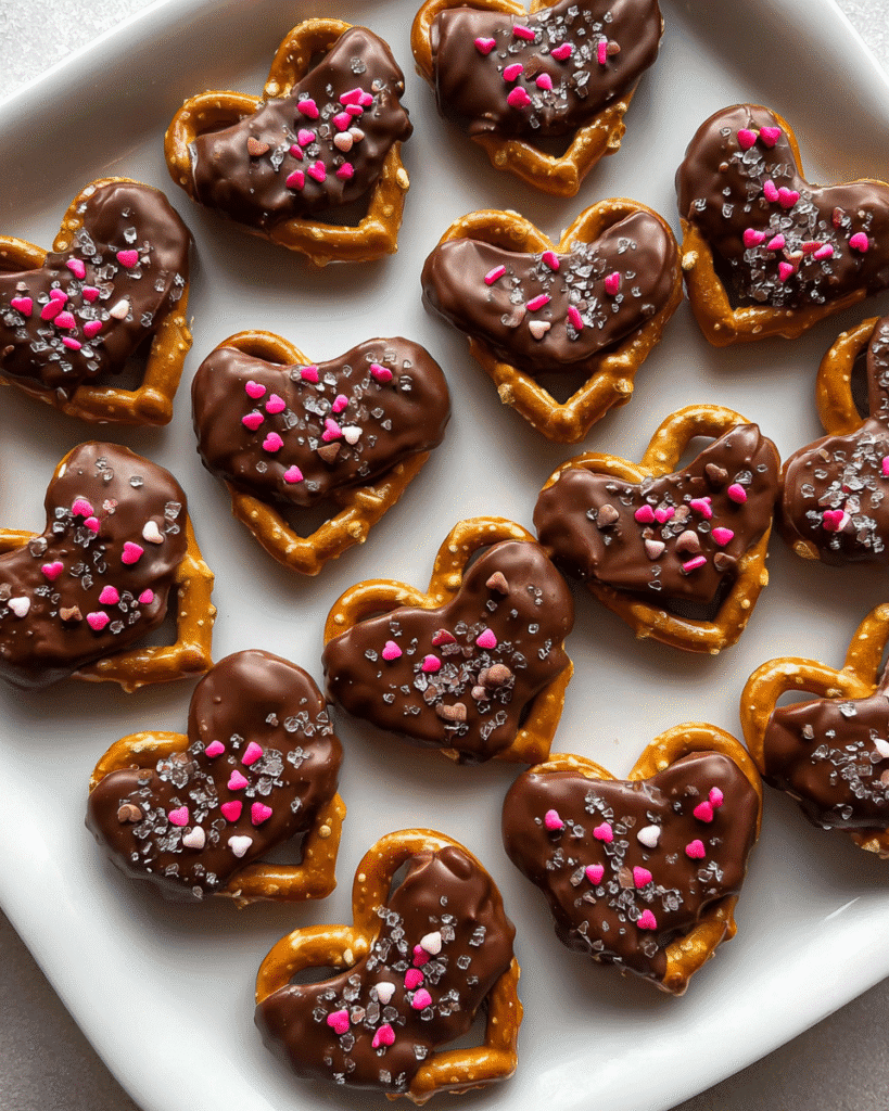 Heart-Shaped Chocolate-Covered Pretzels: Sweet Treats You'll Love!