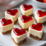 Heart-Shaped Mini Cheesecakes: Best Cute Dessert for Date Night