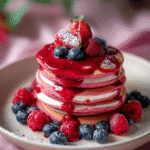 Pink Velvet Pancakes: The Sweetest Breakfast You'll Ever Make