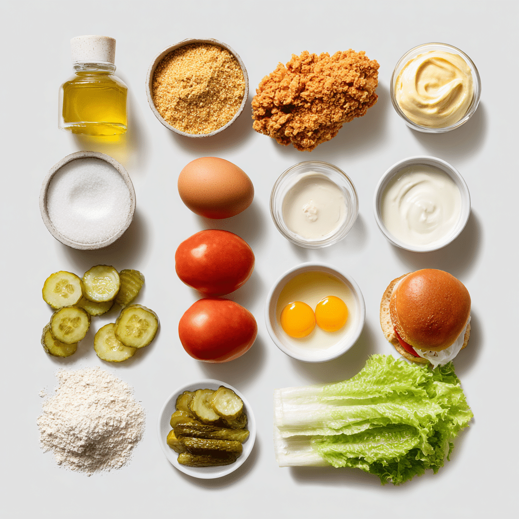 How to Make the Crispiest Fried Chicken Burger Ever