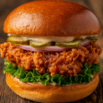 How to Make the Crispiest Fried Chicken Burger Ever