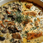 Creamy Mushroom Chicken Soup: Cozy Comfort in Every Spoonful!