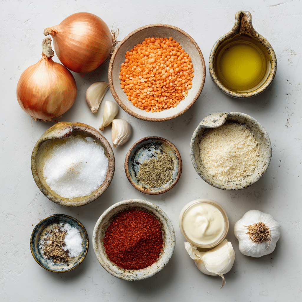Caramelized Onion Red Lentil Soup: Comfort in a Bowl!