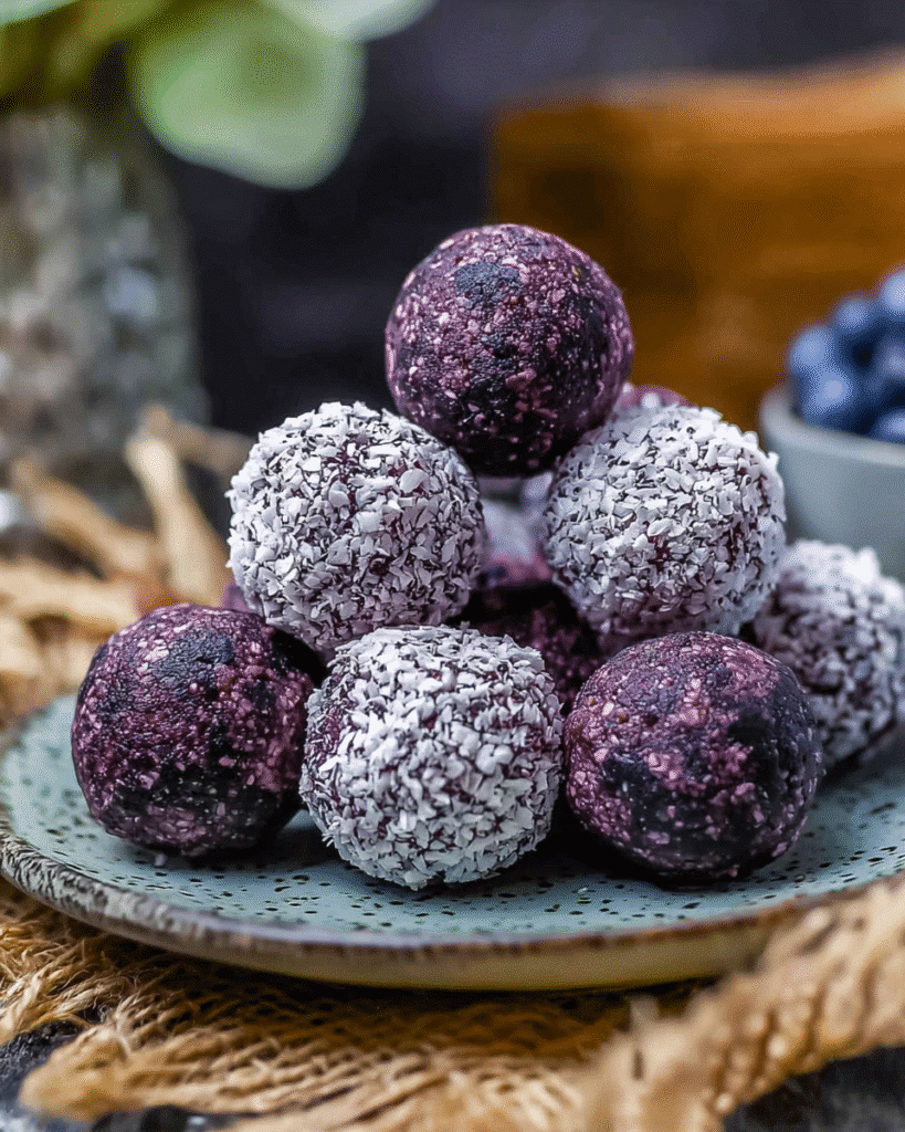 No Bake Blueberry Bliss Balls: 5 Reasons to Indulge Now!