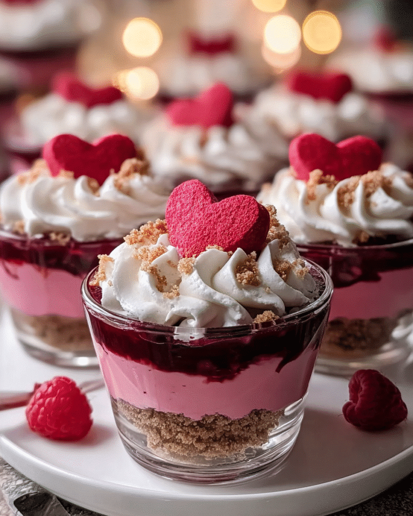 How No-Bake Valentine Dessert Cups Will Steal Your Heart