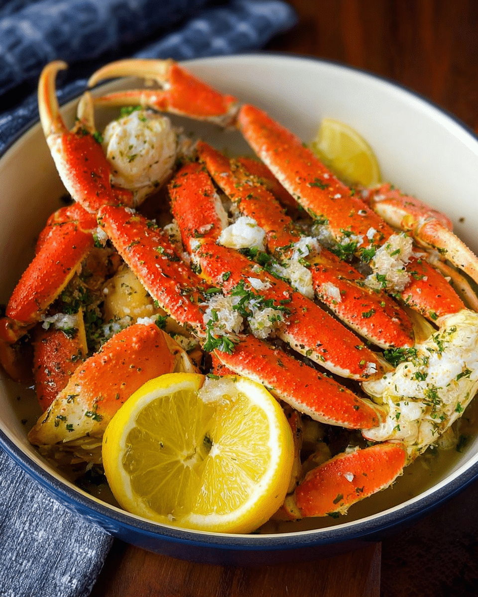 Crab Legs with Garlic Butter: Melt-in-Your-Mouth Magic!