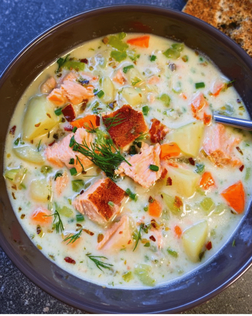 Salmon Chowder Recipe: Creamy Comfort in One Pot!