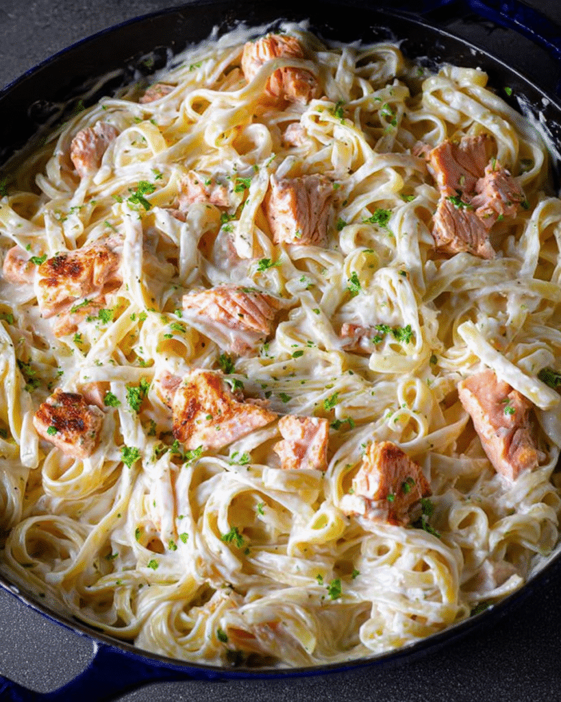 How Salmon Alfredo Became My Weeknight Dinner Obsession