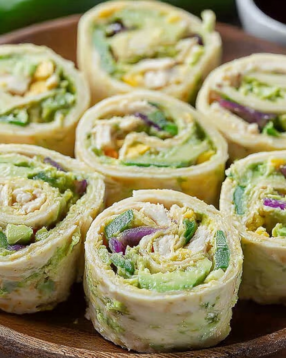 Chicken Avocado Salad Roll Ups: Your Ultimate Low-Carb Lunch!