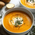 Creamy Carrot & Sweet Potato Soup: Cozy Comfort in a Bowl