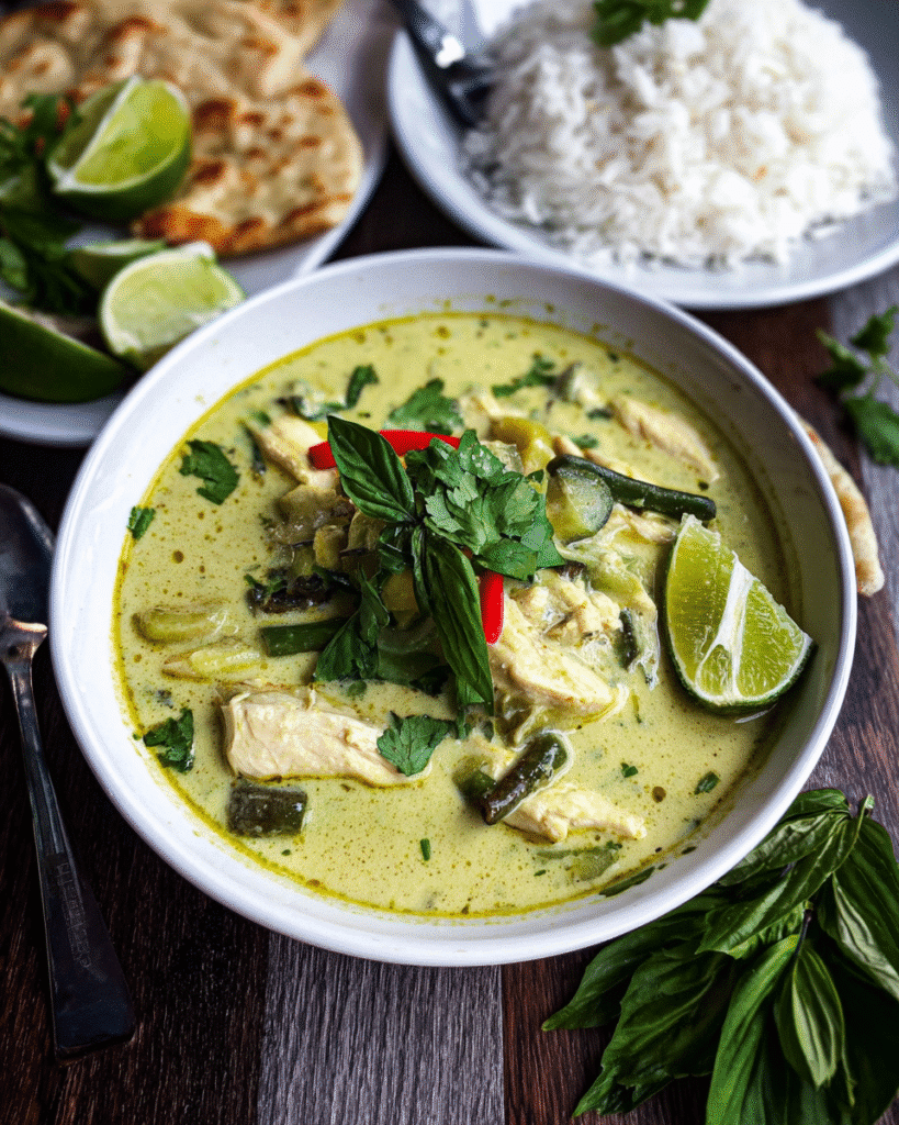 How to Make Irresistible Thai Green Curry with Chicken at Home