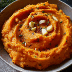 Creamy Mashed Sweet Potatoes: Roasted Garlic Heaven Revealed!
