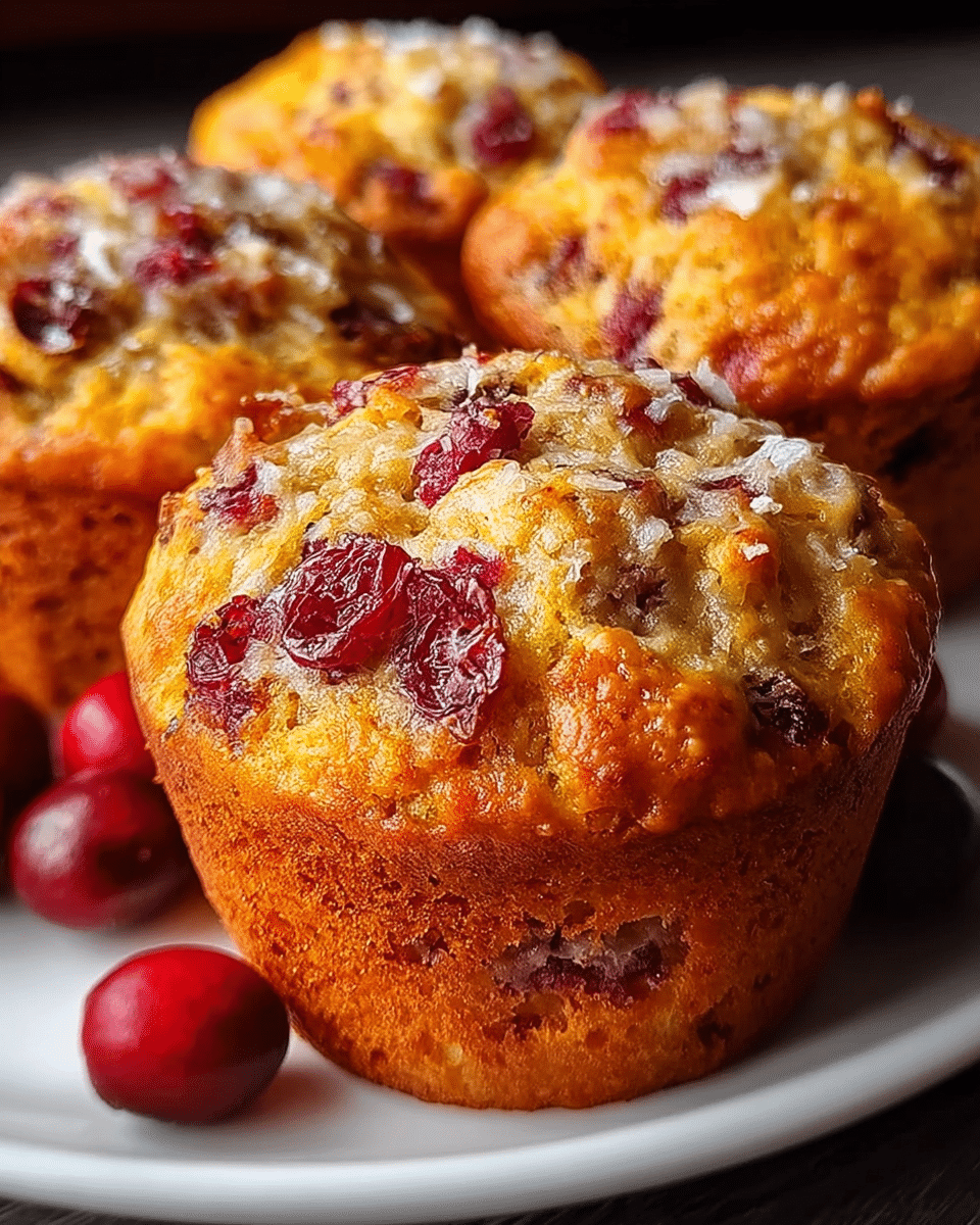 Cranberry Orange Breakfast Muffins: Easy, Zesty Morning Treat