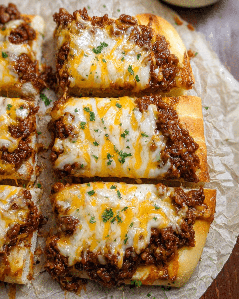 Garlic Bread Sloppy Joes: Comfort Food Goes Next Level!