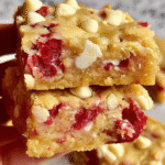 Raspberry White Chocolate Blondies: Melt-in-Your-Mouth Magic!