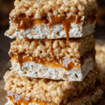 Brown Butter Dulce de Leche Rice Krispie Treats: Irresistible Gooey Goodness!