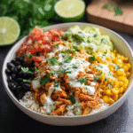 Slow Cooker Chicken Burrito Bowl: The Easiest Dinner Ever!