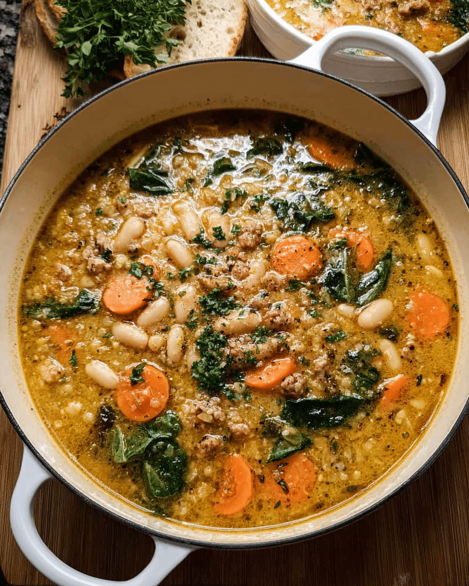 Tuscan White Bean Soup: Cozy Comfort in Every Spoonful