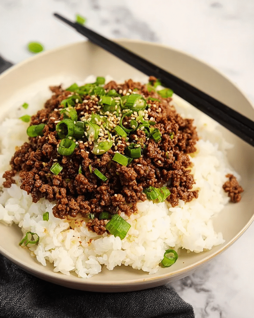 Korean Ground Beef Bowl: 5 Quick & Delicious Weeknight Meals