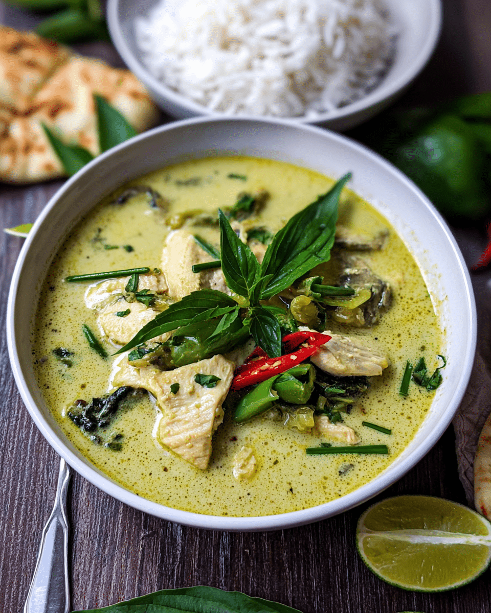 How to Make Irresistible Thai Green Curry with Chicken at Home