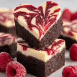 How to Make Irresistible Heart Shaped Brownies with Raspberry Magic