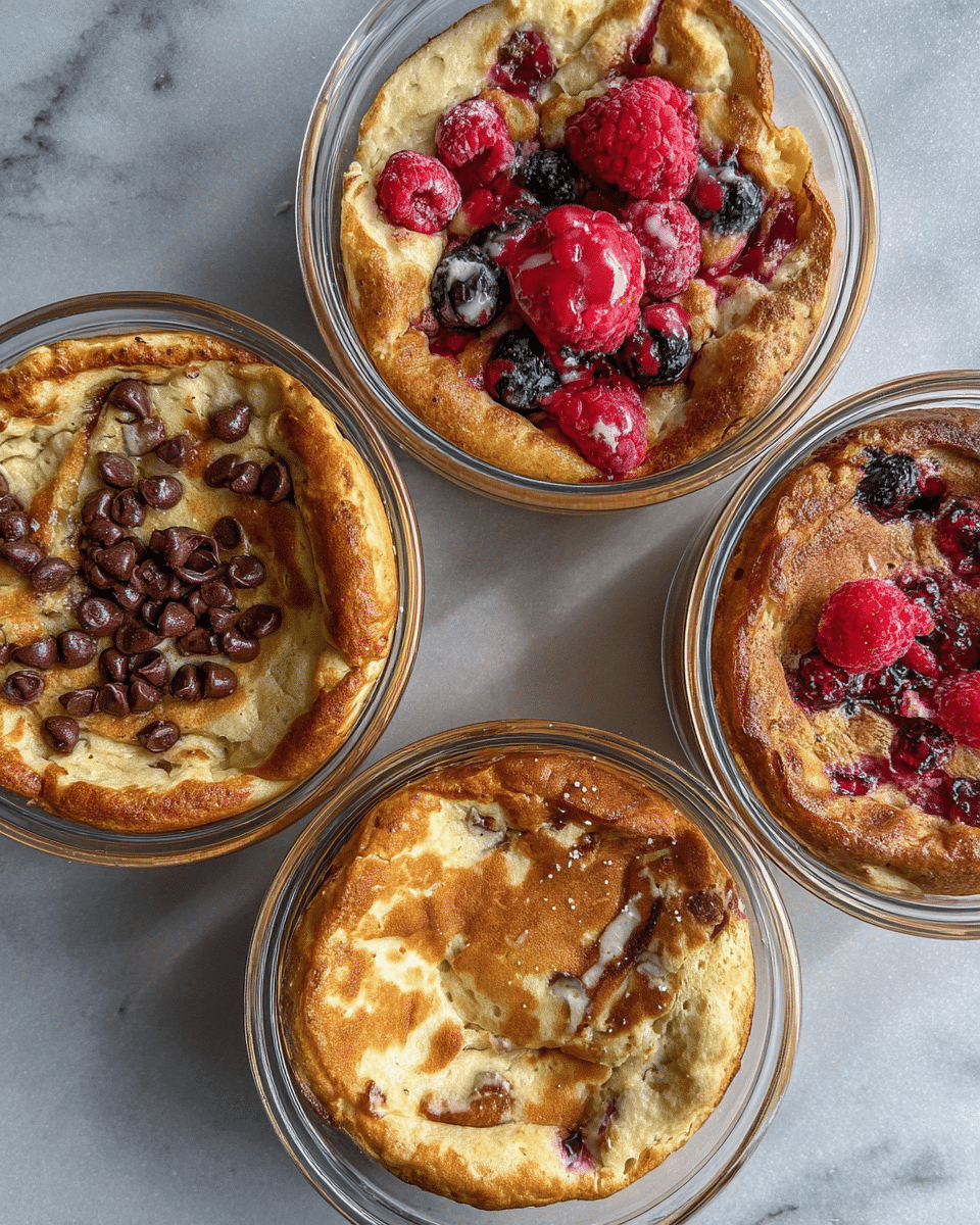Baked Protein Pancake Bowls: 5 Mind-Blowing Breakfast Ideas
