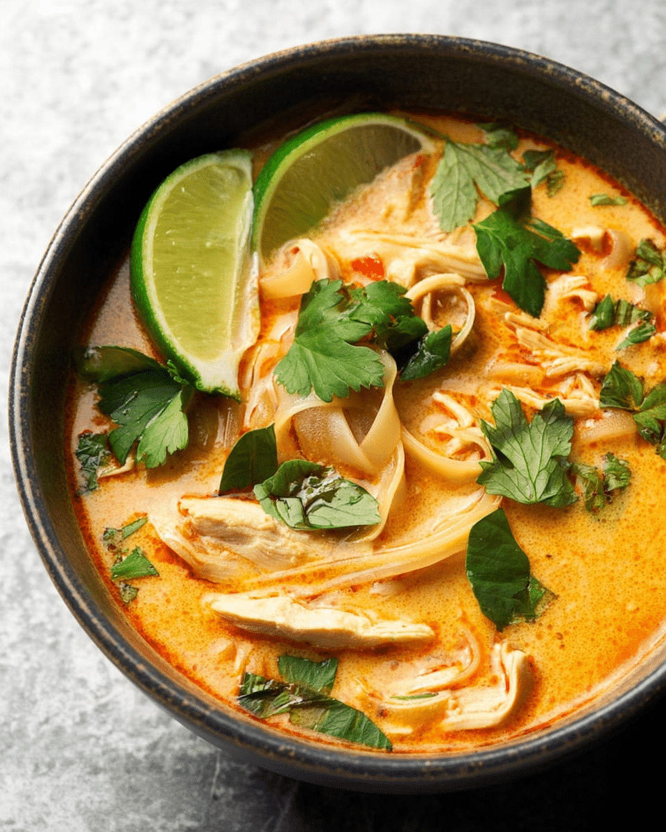 Keto Thai Curry Chicken Soup: Spicy Comfort in a Bowl
