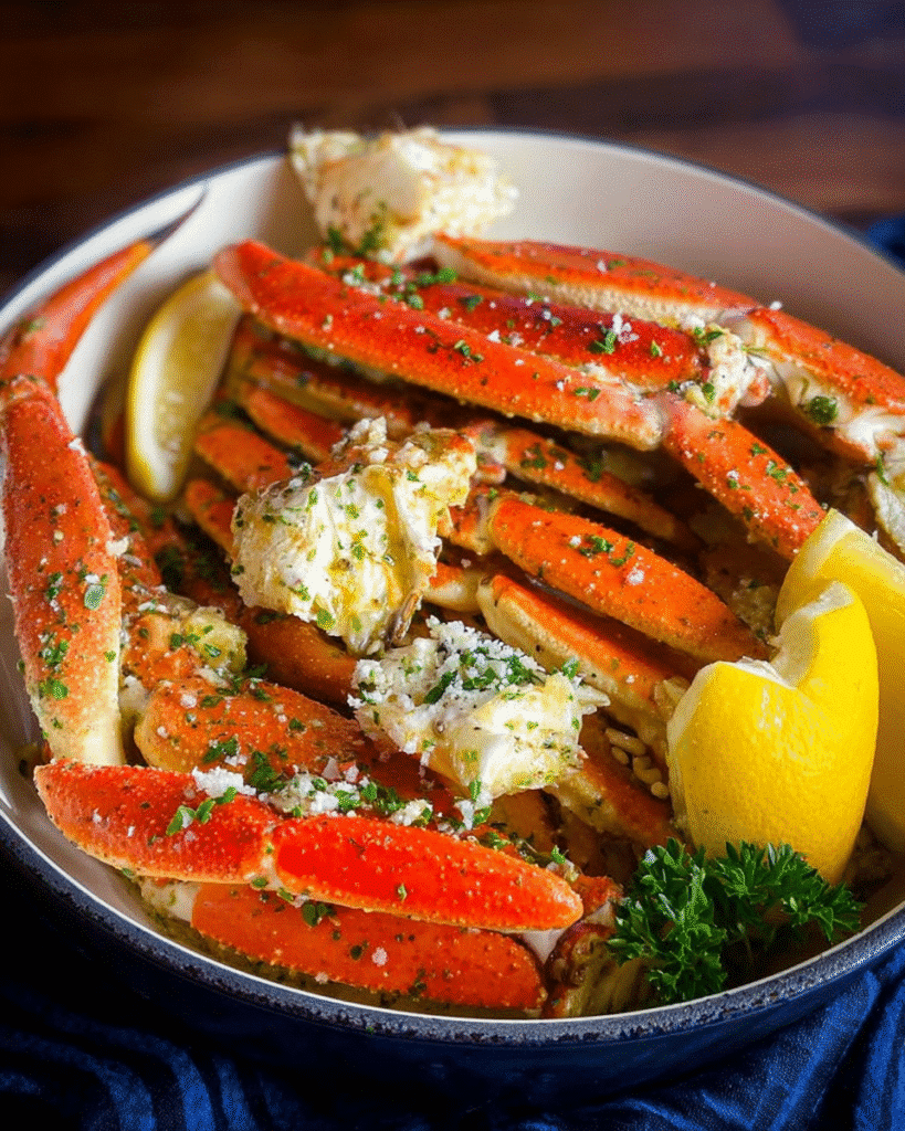 Crab Legs with Garlic Butter: Melt-in-Your-Mouth Magic!
