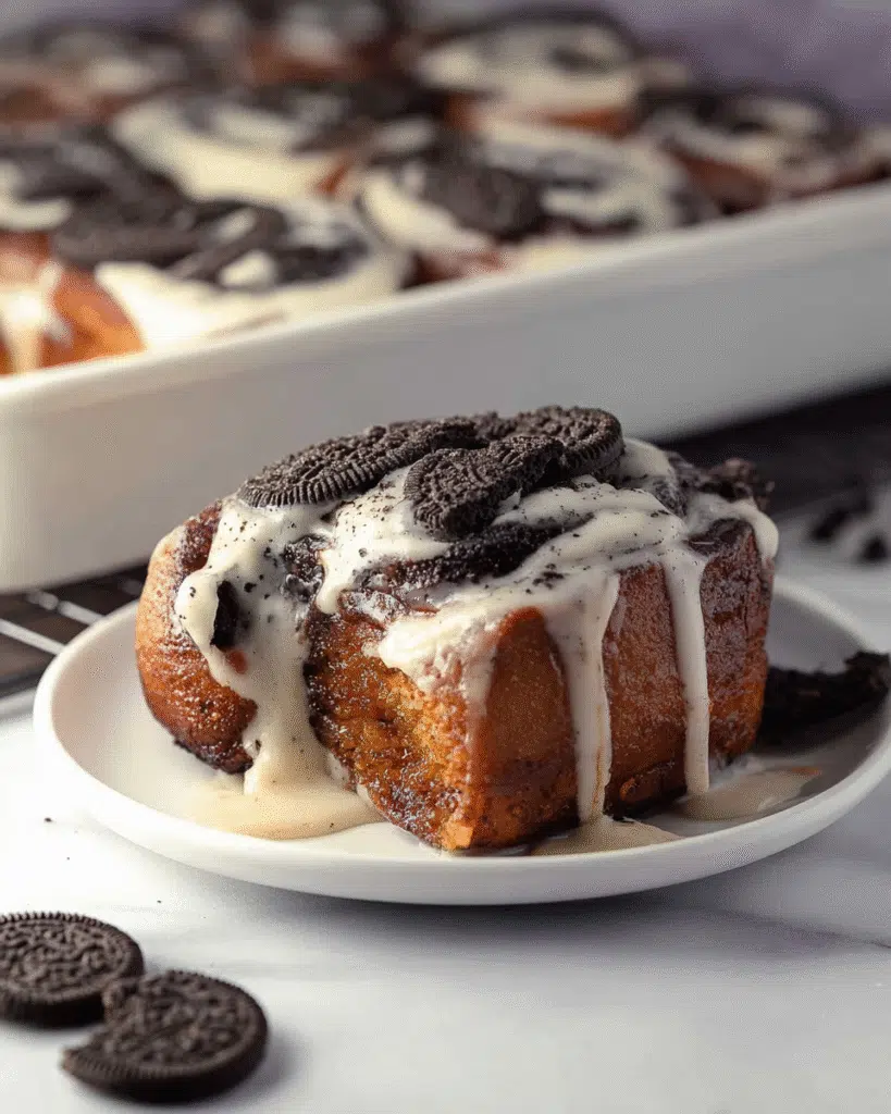 Cookies and Cream Cinnamon Rolls: Bakery Magic Unleashed!