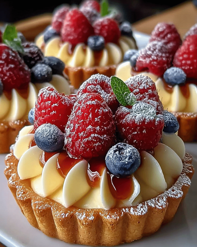 White Chocolate Mousse Tartlets: Heavenly Bites to Wow Guests