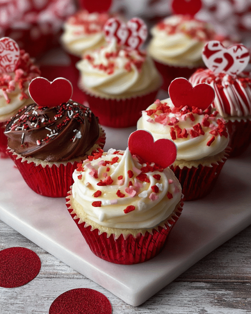 Valentine's Day Cupcake Toppers: 10 Adorable DIY Ideas